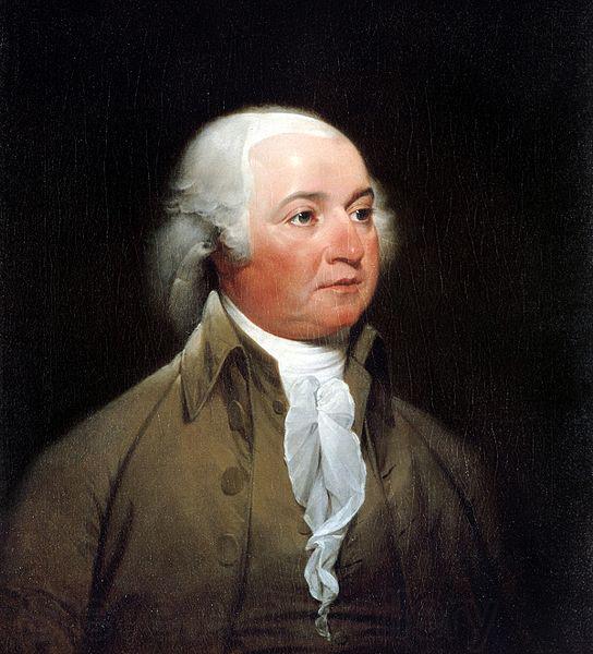 John Trumbull Oil painting of John Adams by John Trumbull.